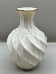 Lenox Spiral Swirl Bud Vase