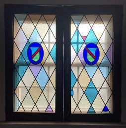 Stained Glass Window Shutters
