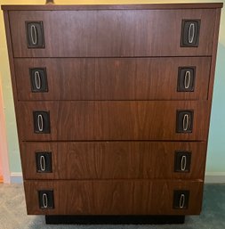 Mid Century Modern Dovetail Drawers Solid Wood Dresser
