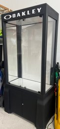 Oakley Double Wide Tower Commercial Display Cabinet With Keys