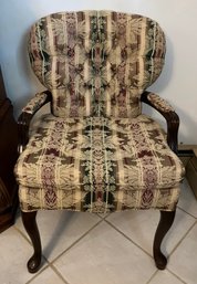 Pair Of Upholstered Arm Chairs