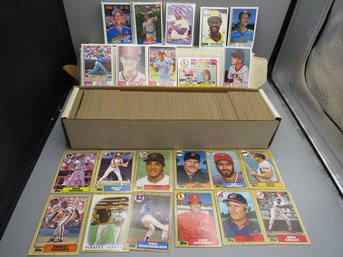 Topps & Fleet Baseball Trading Cards Circa 1980's - Lot Of 3 Boxes