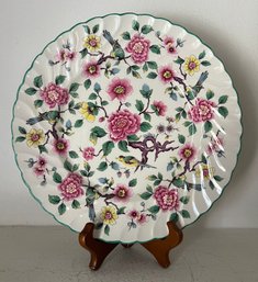 Old Foley James Kent Staffordshire England Chinese Rose Plate