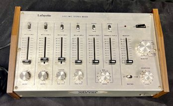 Lafayette Radio Disc/Mic Mixer #99-46955W