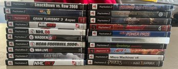 PlayStation 2 Assorted Video Game Lot- 20 Pieces