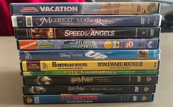 Assorted Lot Of DVDs- 10 Pieces