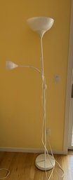 White Floor Lamp, Plastic Shades