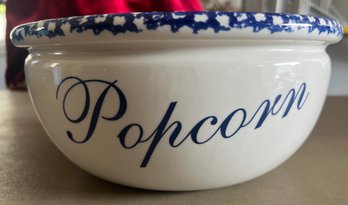 YALLS Texas Store Ceramic Popcorn Bowl