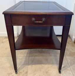 Antique Single Drawer End Table