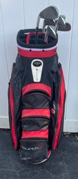 Taylor Made Golf Clubs (6 Pieces) With Adams Golf Bag