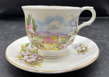 Wellington 'sadler' Fine Bone China Tea Cup And Saucer Made In England