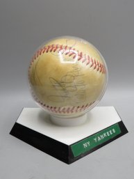 New York Yankees Autographed Baseball