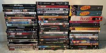 Assorted Lot Of DVDs - 55 Pieces