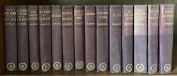 Antique Books Lot Of 14 Pieces