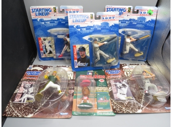 Starting Lineup & Headliners Figurines - New In Box - Lot Of 6