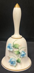Vintage Arnart Porcelain Bell With Gold Trim Made In Japan