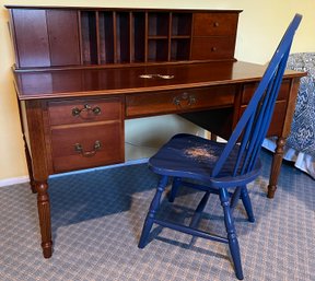 Bombay Company Federal Style Writers Desk With Chair