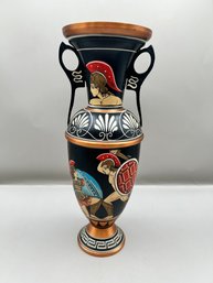 Hand Made Copper Vase, Made In Greece