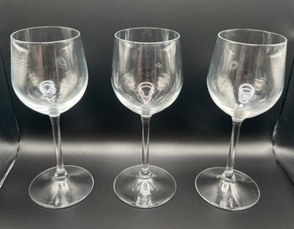 Bormioli Rocco Crystal Wine Glasses- 3 Pieces