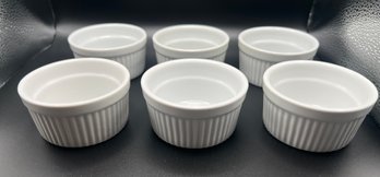 Pier 1 Porcelain Ramekins- 6 Pieces