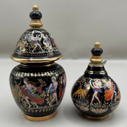 Venus Serie Porcelain Perfume Bottles, 2 Piece Lot