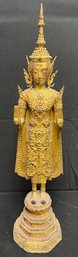 Antique Bronze Thai Rattanakosin Buddha Statue