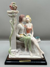 Vintage Serie Valentino By Miriam Porcelain Capodimonte Sculpture