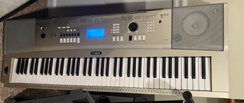 Yamaha YPG-235 Portable Grand Electronic Keyboard With Stand Serial #: UBVN09079