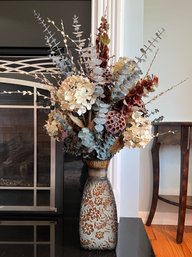 Dried Floral Arrangement In Vase