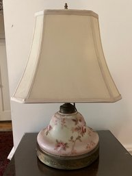 Porcelain Chinese Table Lamp, 21 Inches