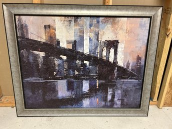 Brooklyn Bridge Painting By Marti Bofarull