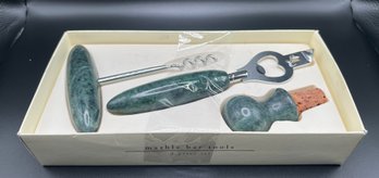 Pier 1 Marble Bar Tools- Set Of 3