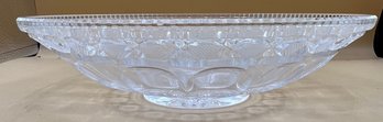 Centerpiece Bowl In Pressed Cut Patterns