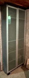 Tall Ikea Cabinet Glass Doors With Adjustable Shelves