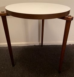 Mid Century Nesting Stackable Round Tables Three In Total