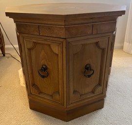 Hexagon Drum End Table