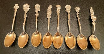 Reed & Barton Sterling Silver Spoons, 2.94 OZT Total - 8 Pieces
