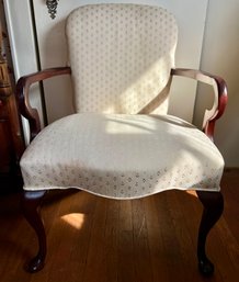 Hickory Upholstered Arm Chair