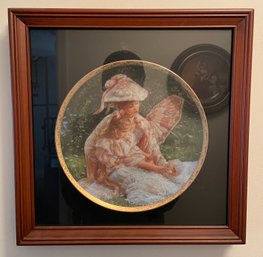 'Mothers Sunshine' Framed Plate The Record Collection By Sandra Kuck #2262MS