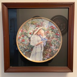 The Reco Collection 'a Precious Time' Framed Plate By Sandra Kuck #2275PA