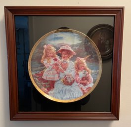 The Record Collection 'loving Touch' Framed Plate By Sandra Kuck #0169SK