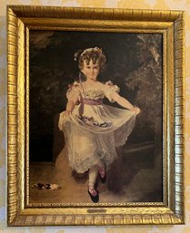 Miss Murry Sir Thomas Lawrence Litho Windsor Art Framed