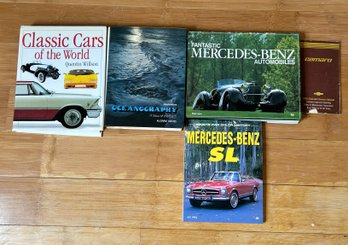 Assorted Car Books, Lot Of 4
