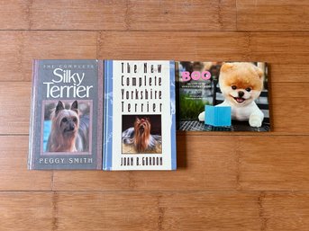 Assorted Books About Dogs, Lot Of 3