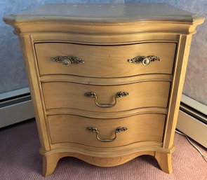 Jessica McClintock Three-drawer Nightstand  - Single Nightstand