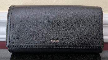 Fossil Logan Leather Flap Wallet