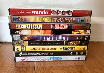 Assorted Dvds, Lot Of 9