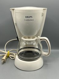 Krups Cafe Express 4 Cup Automatic Drip Coffee Maker Model FMA1