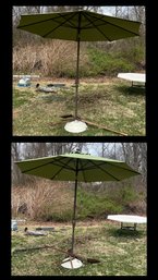 Sunbrella Patio Umbrellas - 2 Pieces