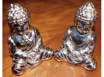 Pair Of Decorative Buddhist Potpourri Holders (b071D)